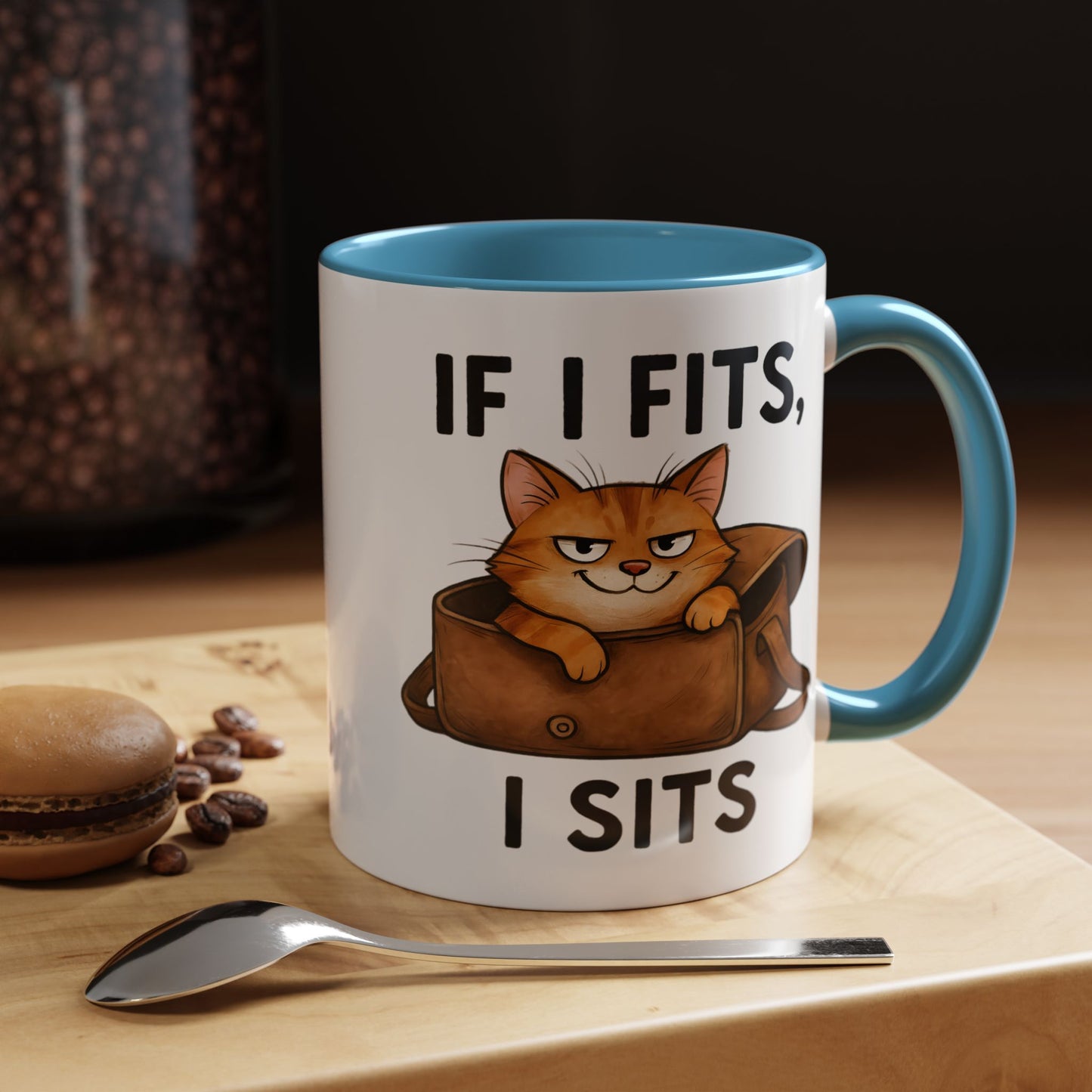 Animal Mug - If I Fits I Sits