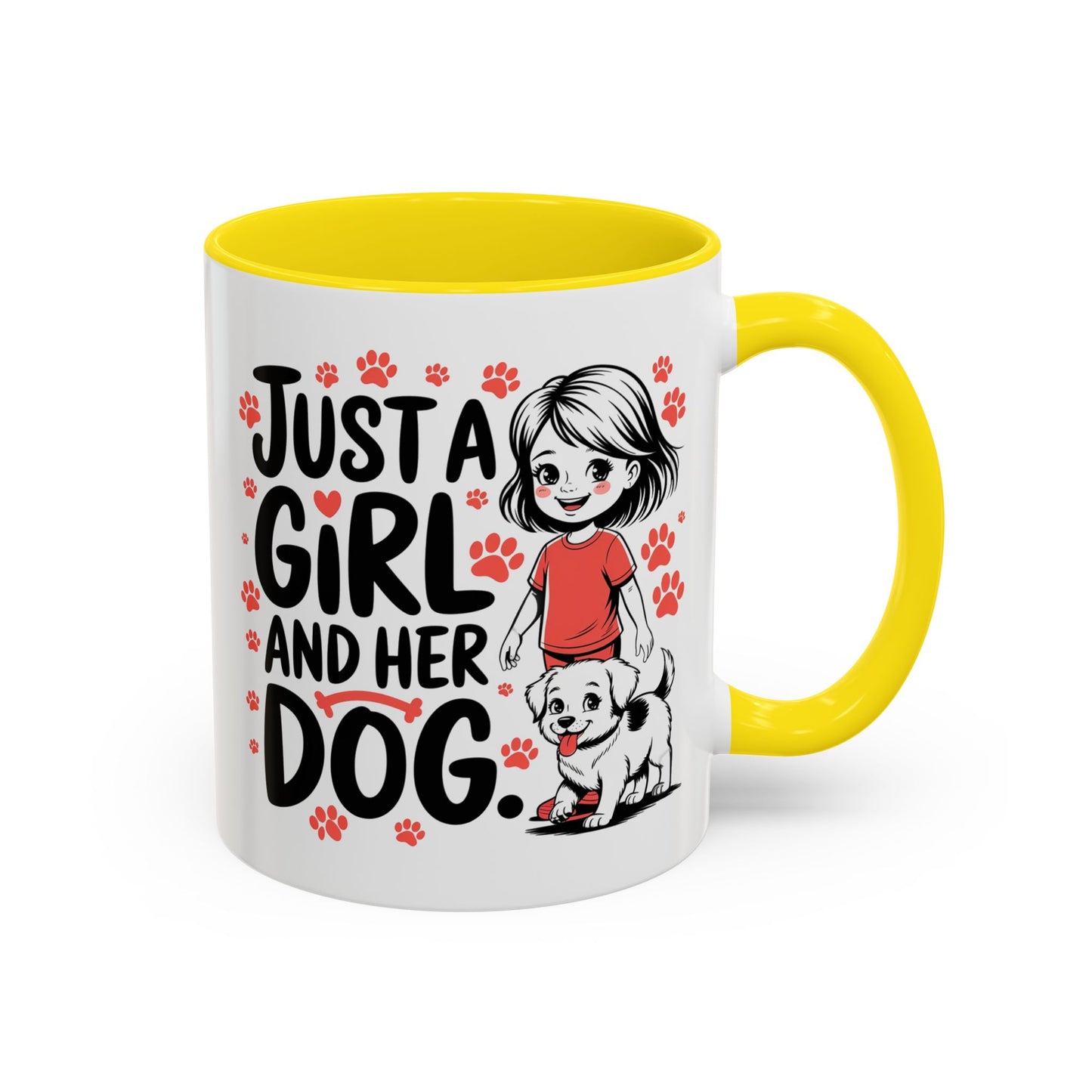 Animal Mug - Just a Girl and Her Dog