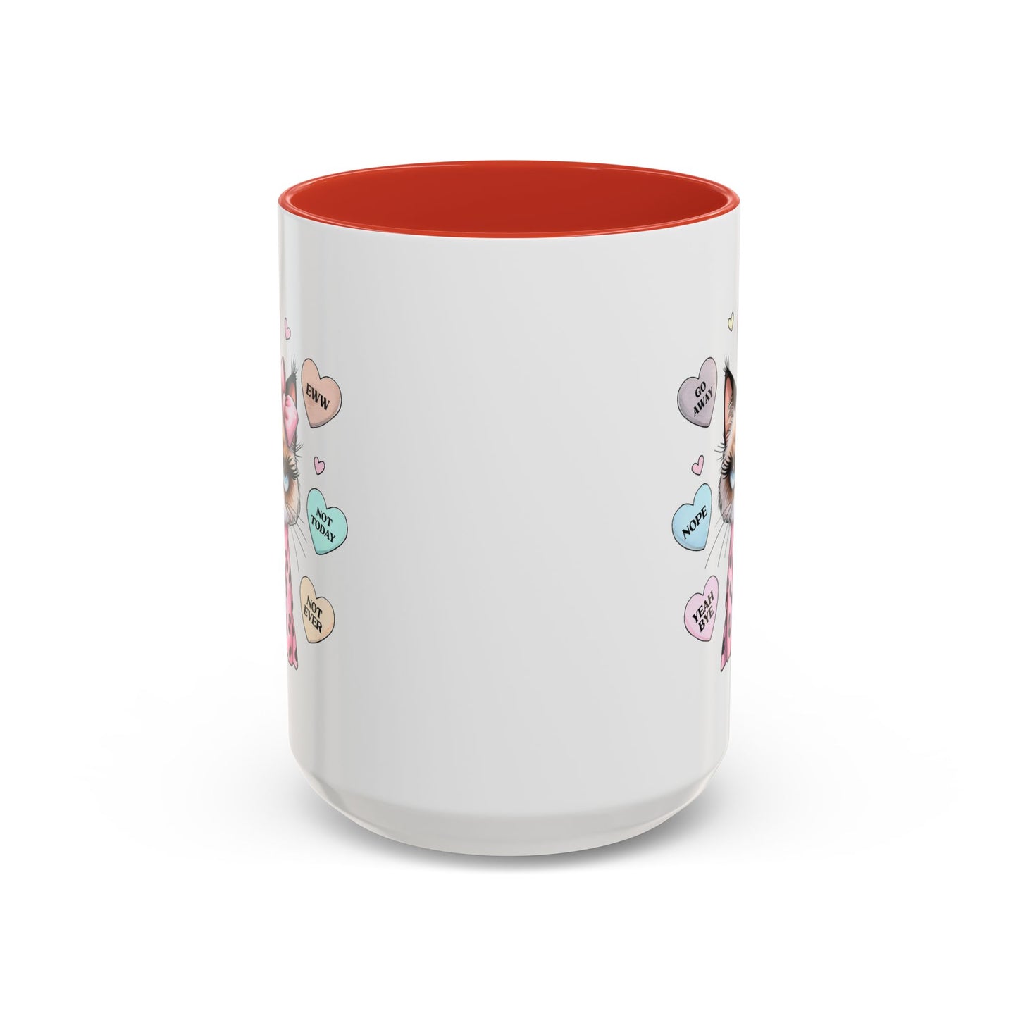 Animal Mug - Conversation Hearts