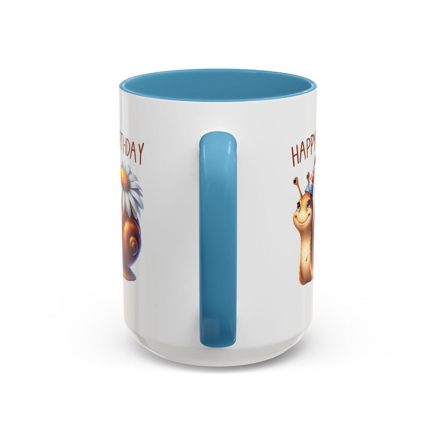 Birthday Mug - Snail Flower