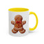 Christmas Mug - Decorative Gingerbread Man
