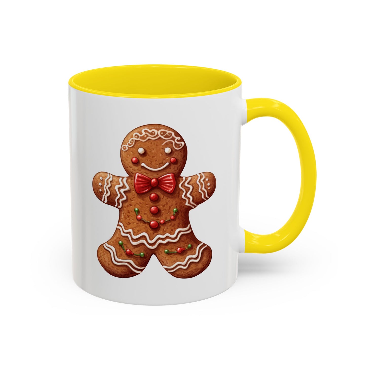 Christmas Mug - Decorative Gingerbread Man