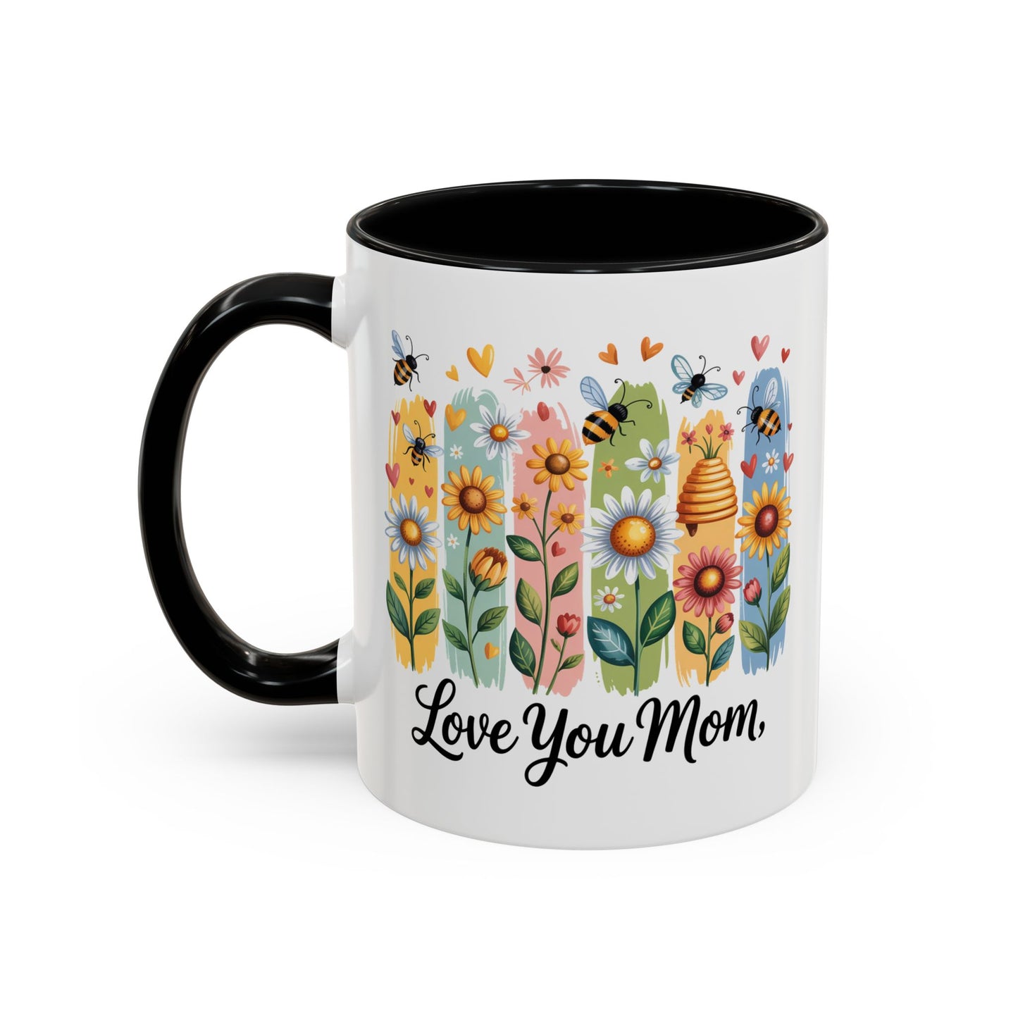 Mother's Day Mug - Love You Mom Beehive