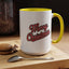Christmas Mug - Merry Christmas Red & Black Baseball Text