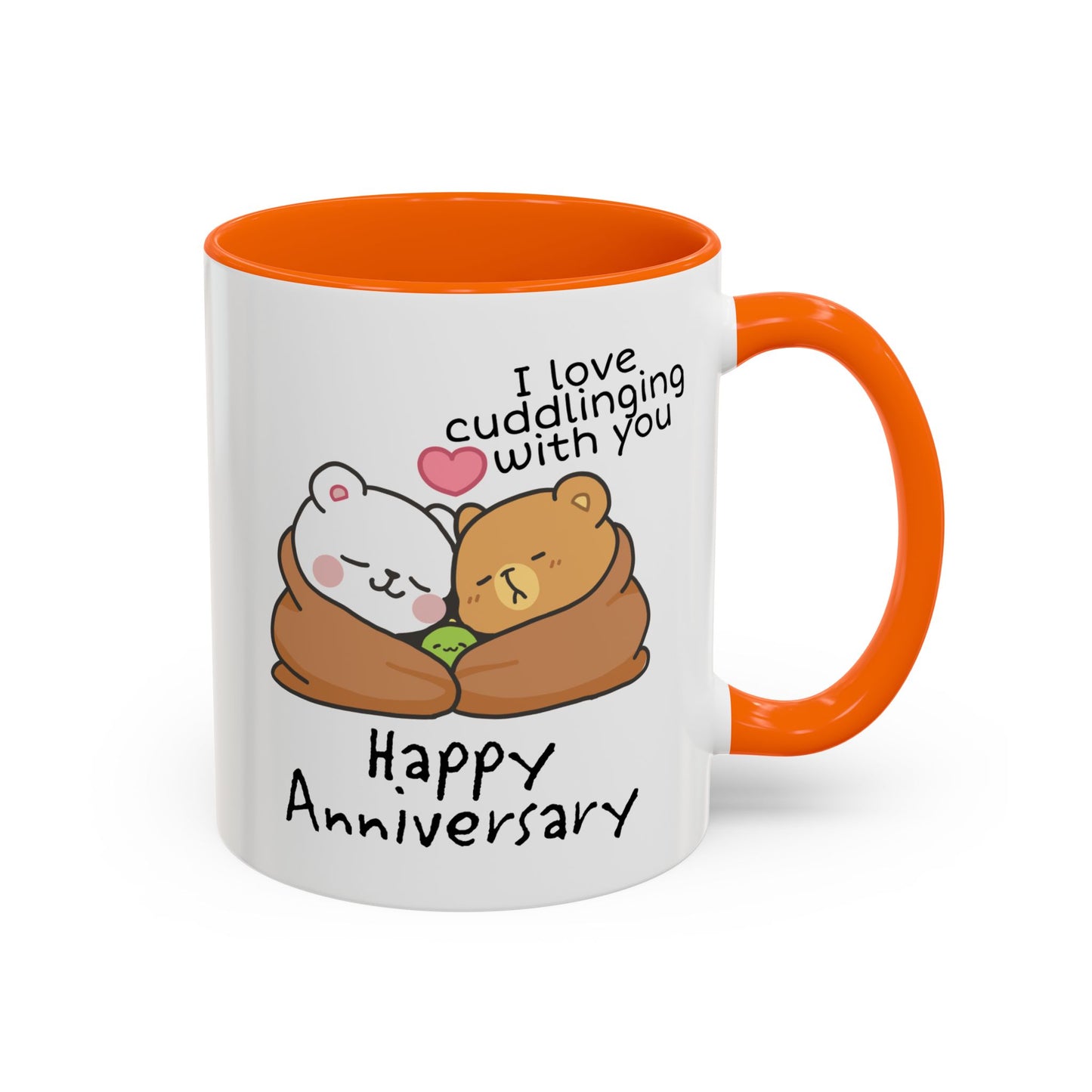Anniversary Mug - I Love Cuddling With You