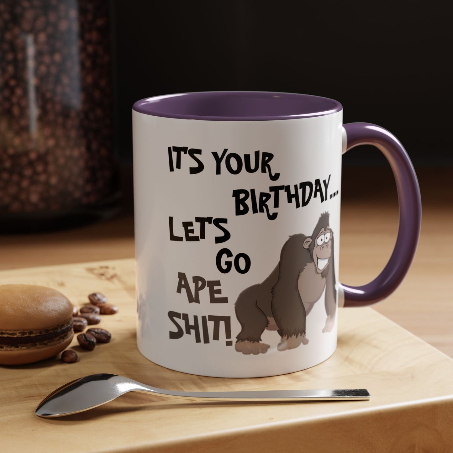 Birthday Mug - Let's Go Ape Shit