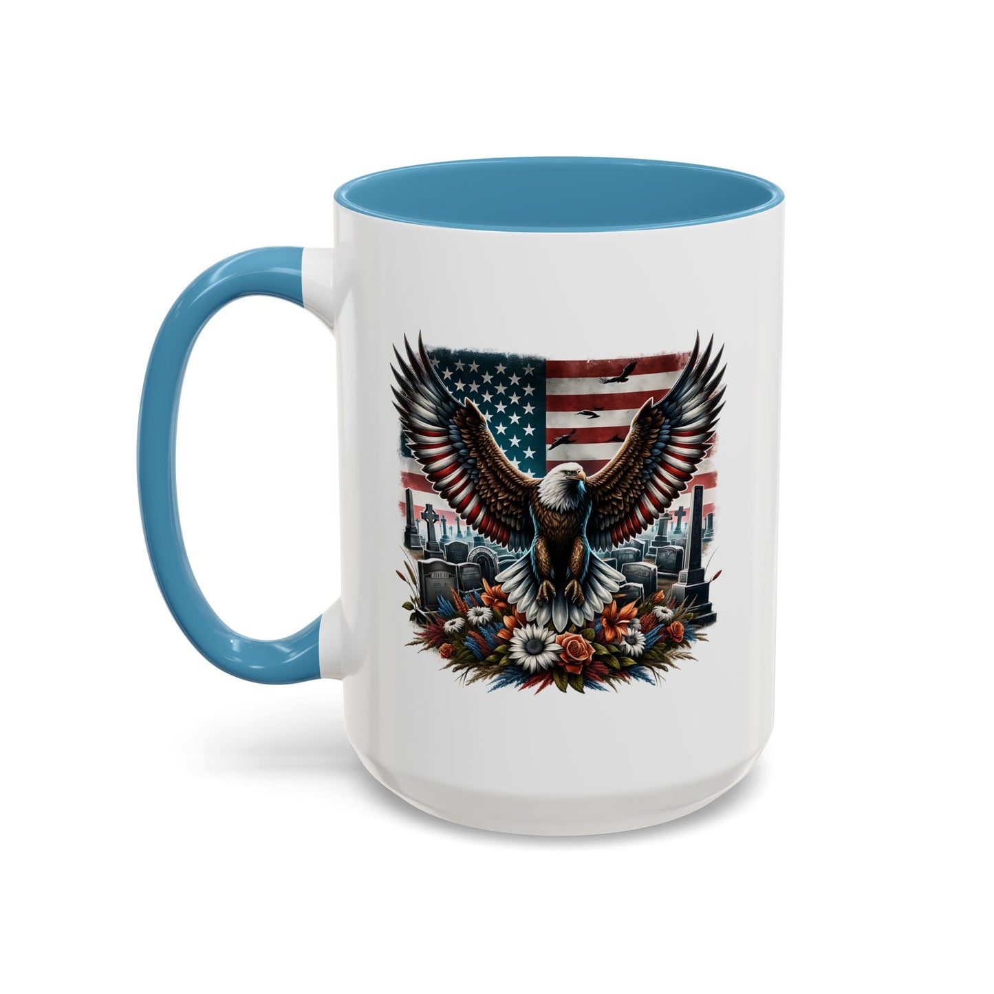 4th of July Mug - American Bald Eagle Memorial