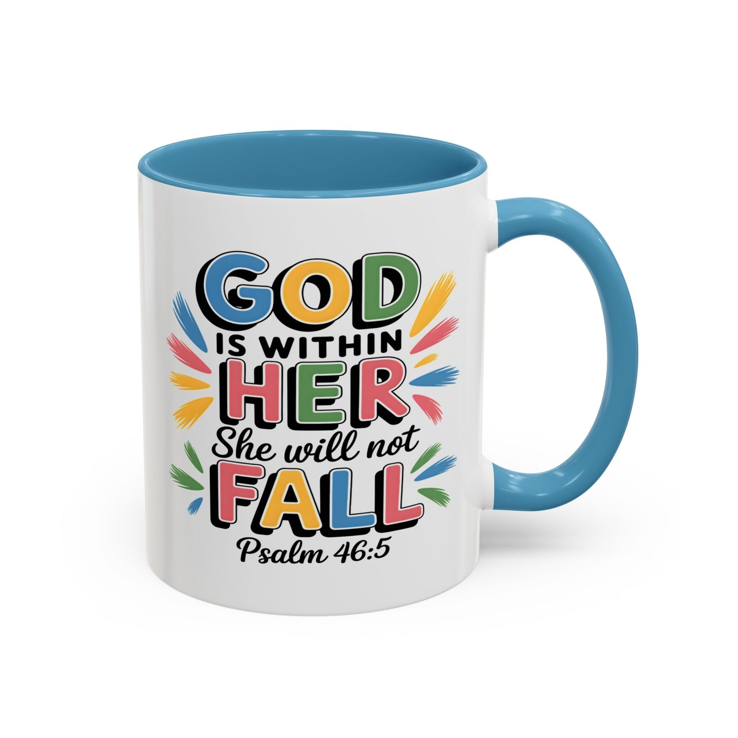 Religious Mug - God Is With Her
