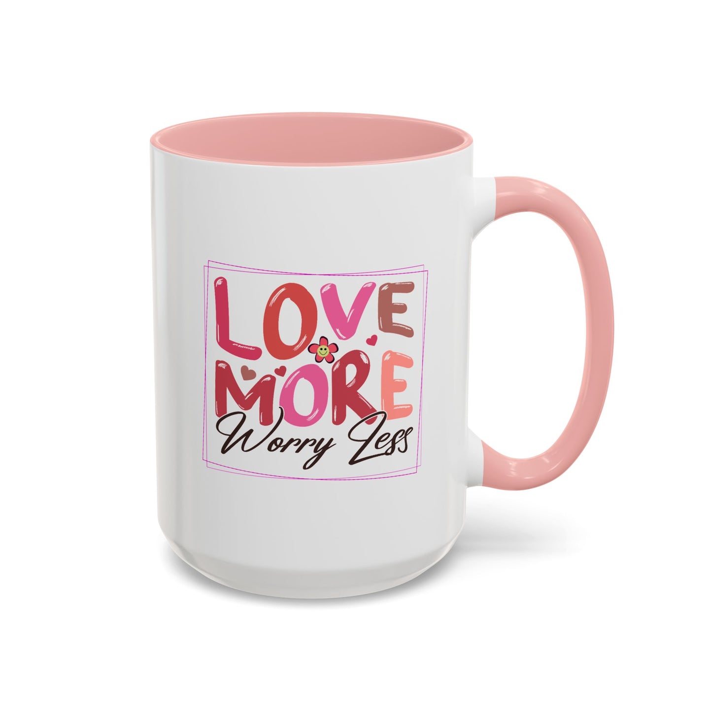 Wellness Mug - Love More Worry Less Frame