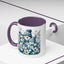 Christmas Mug - Blue Snowman Family