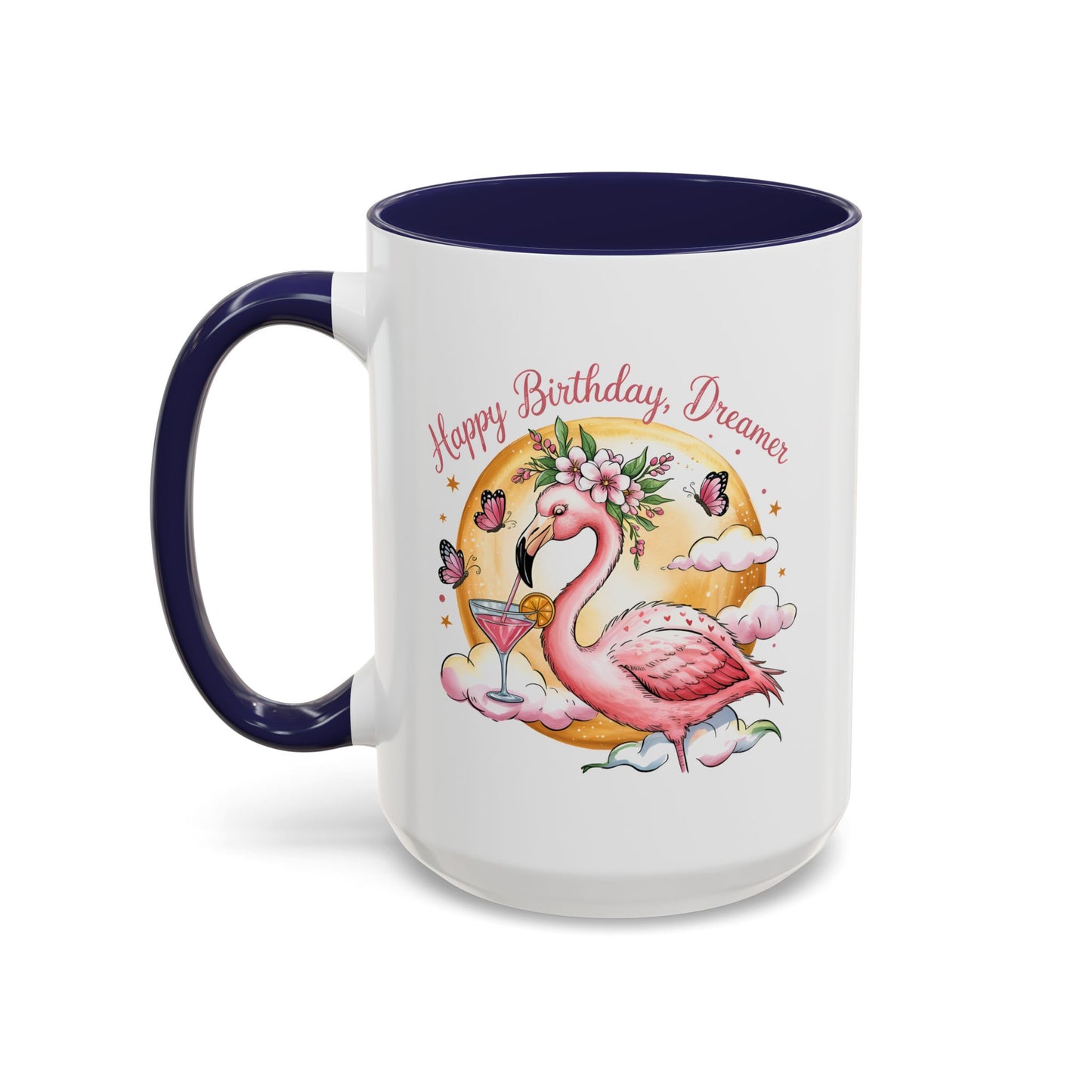 Birthday Mug - Pink Flamingo