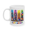 Birthday Mug - Happy Birthday Brushstrokes