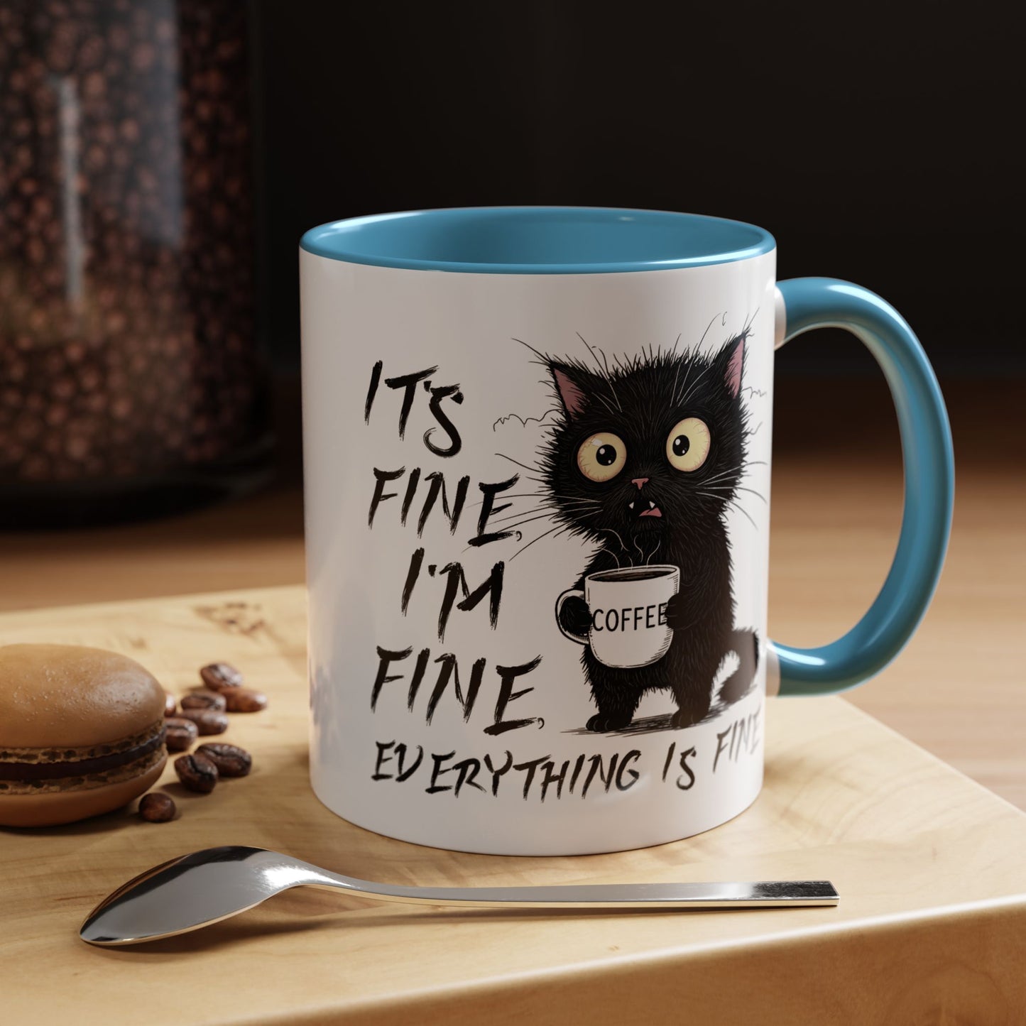 Animal Mug - It's Fine I'm Fine Everything is Fine