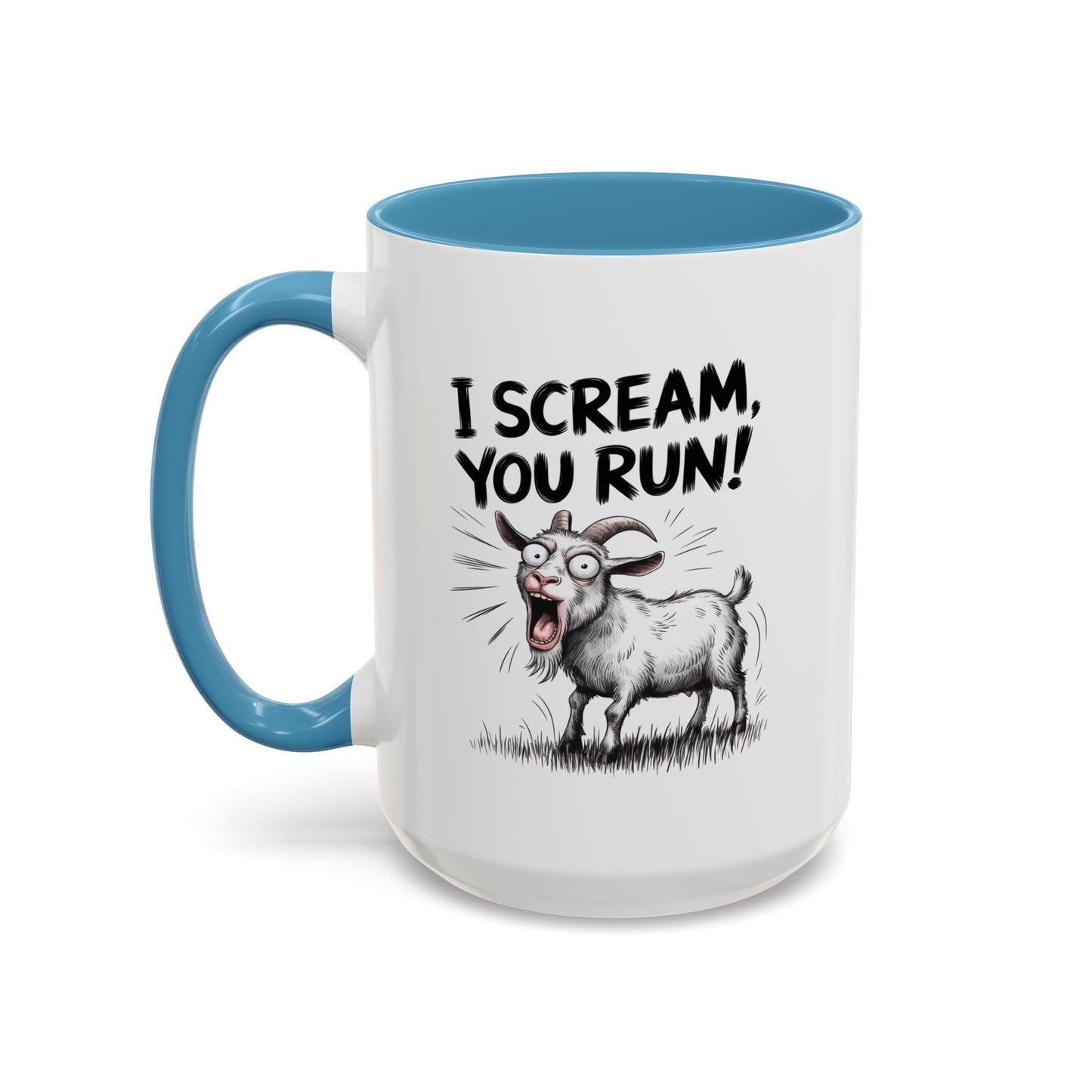 Humor Mug - I Scream, You Run
