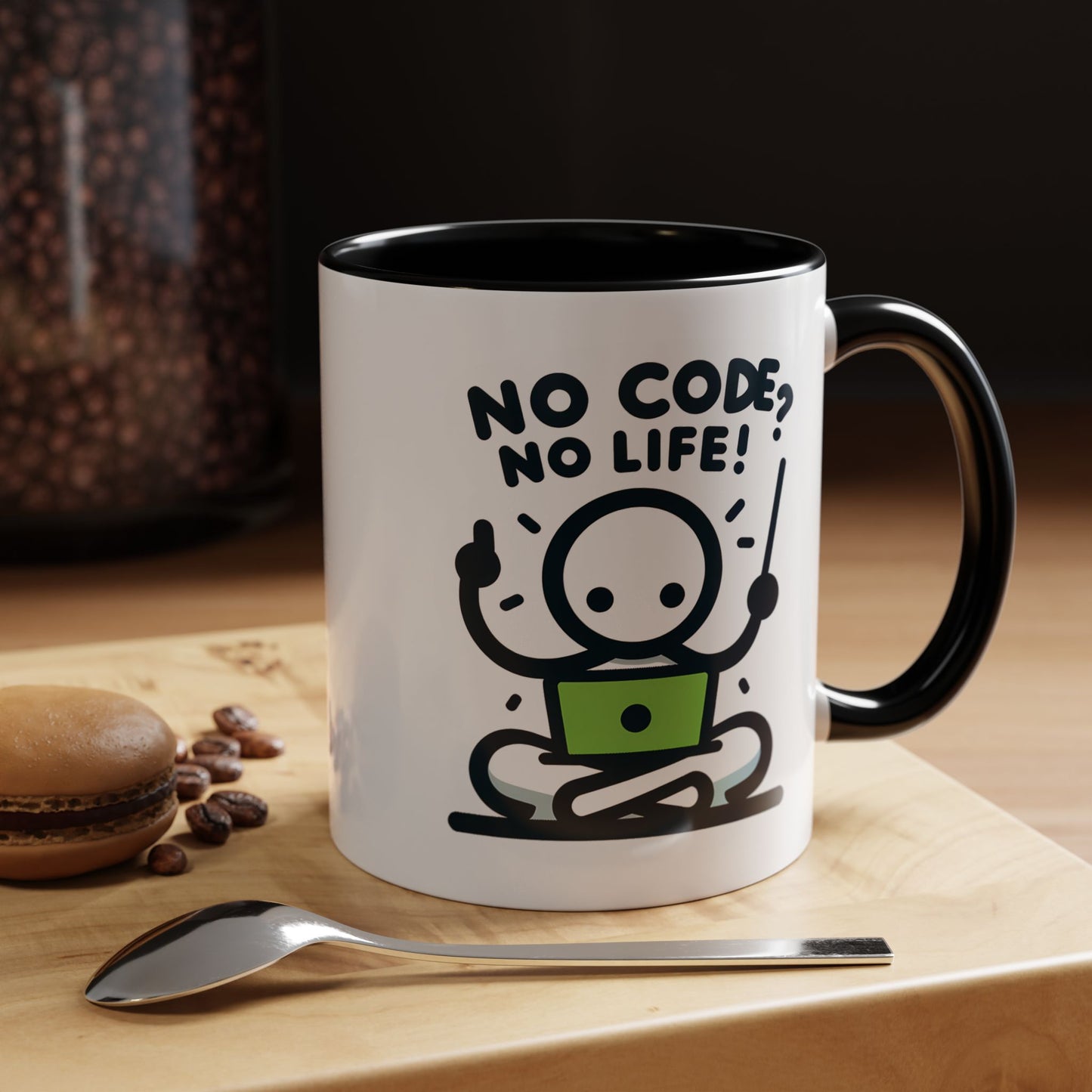 Humor Mug - No Code No Life