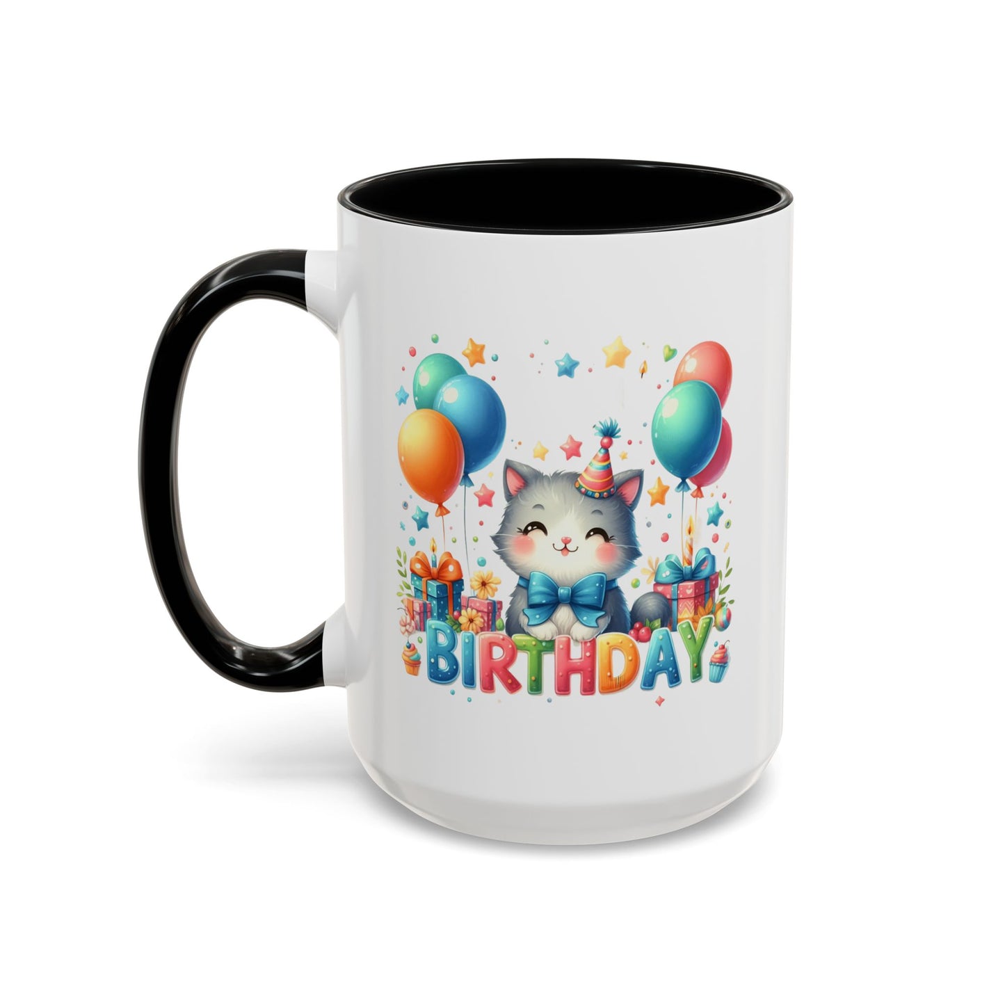 Birthday Mug - Birthday Kitty