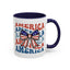 4th of July Mug - America Bow