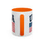 4th of July Mug - USA & Flag