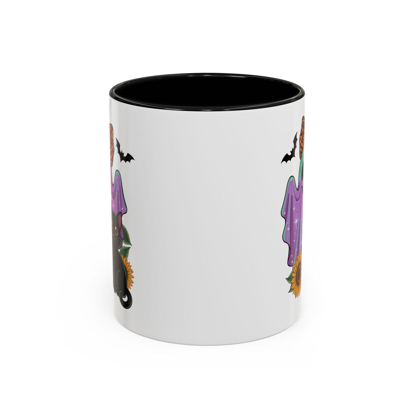 Halloween Mug - Cute Ghost With Cat