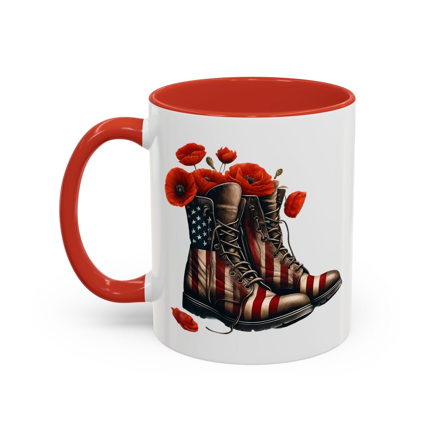 4th of July Mug - Fallen Soldier Boots