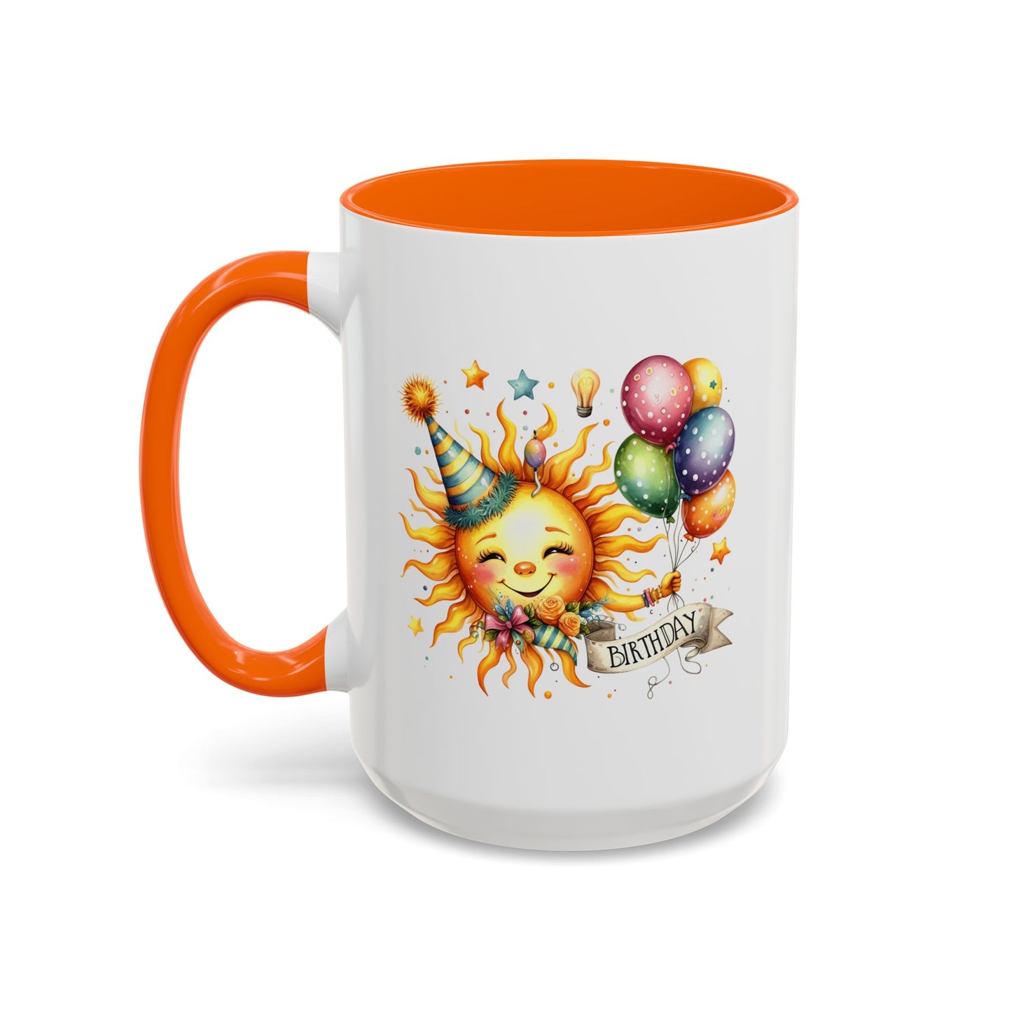 Birthday Mug - Happy Birthday Sun