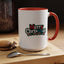Christmas Mug - Merry Christmas White Red & Blue Text