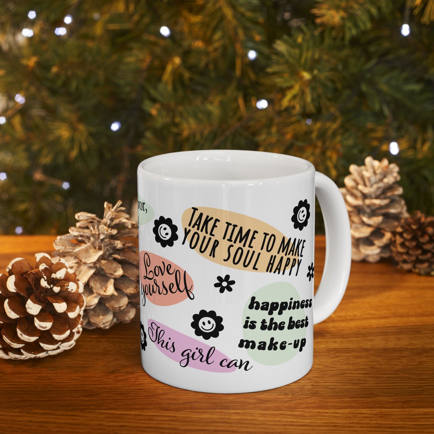 Motivation Mug - Be Your Own Reason to Smile