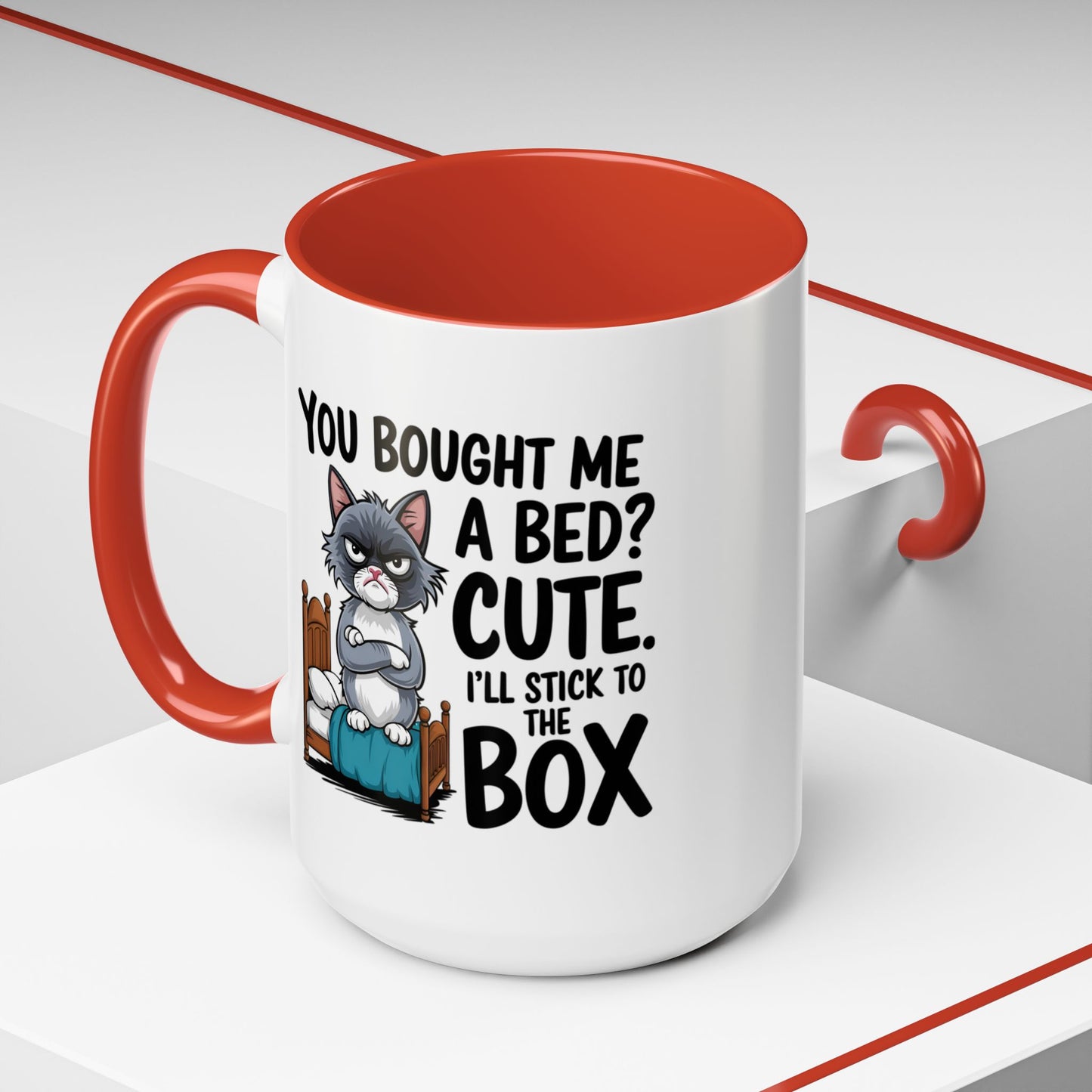 Animal Mug - You Bought Me a Bed?