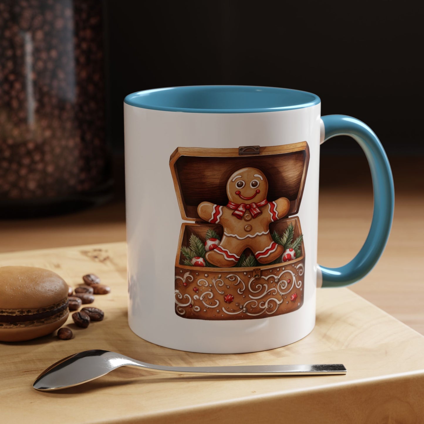Christmas Mug - Gingerbread Man Box