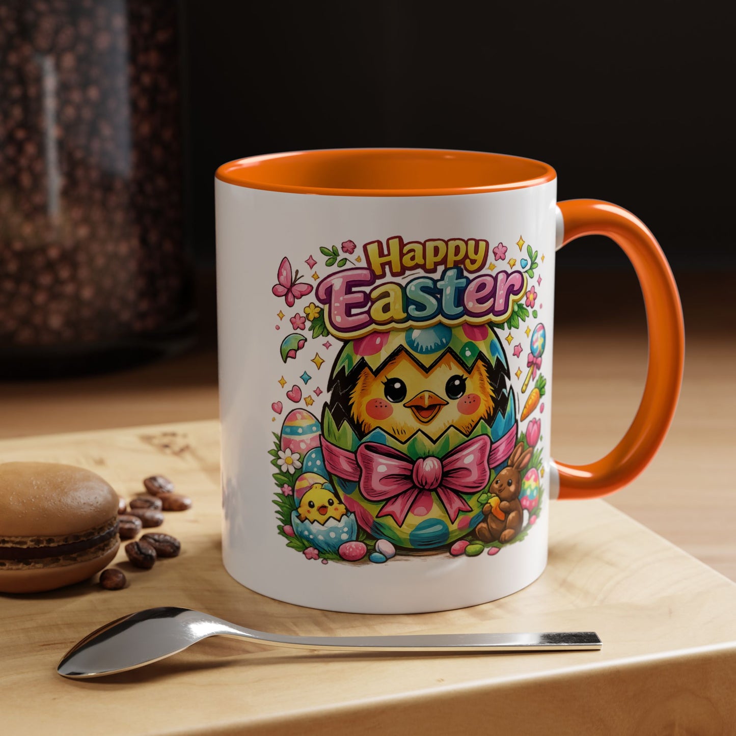 Easter Mug - Happy Easter Chics & Bunny
