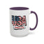 4th of July Mug - USA Since 1776 Gun