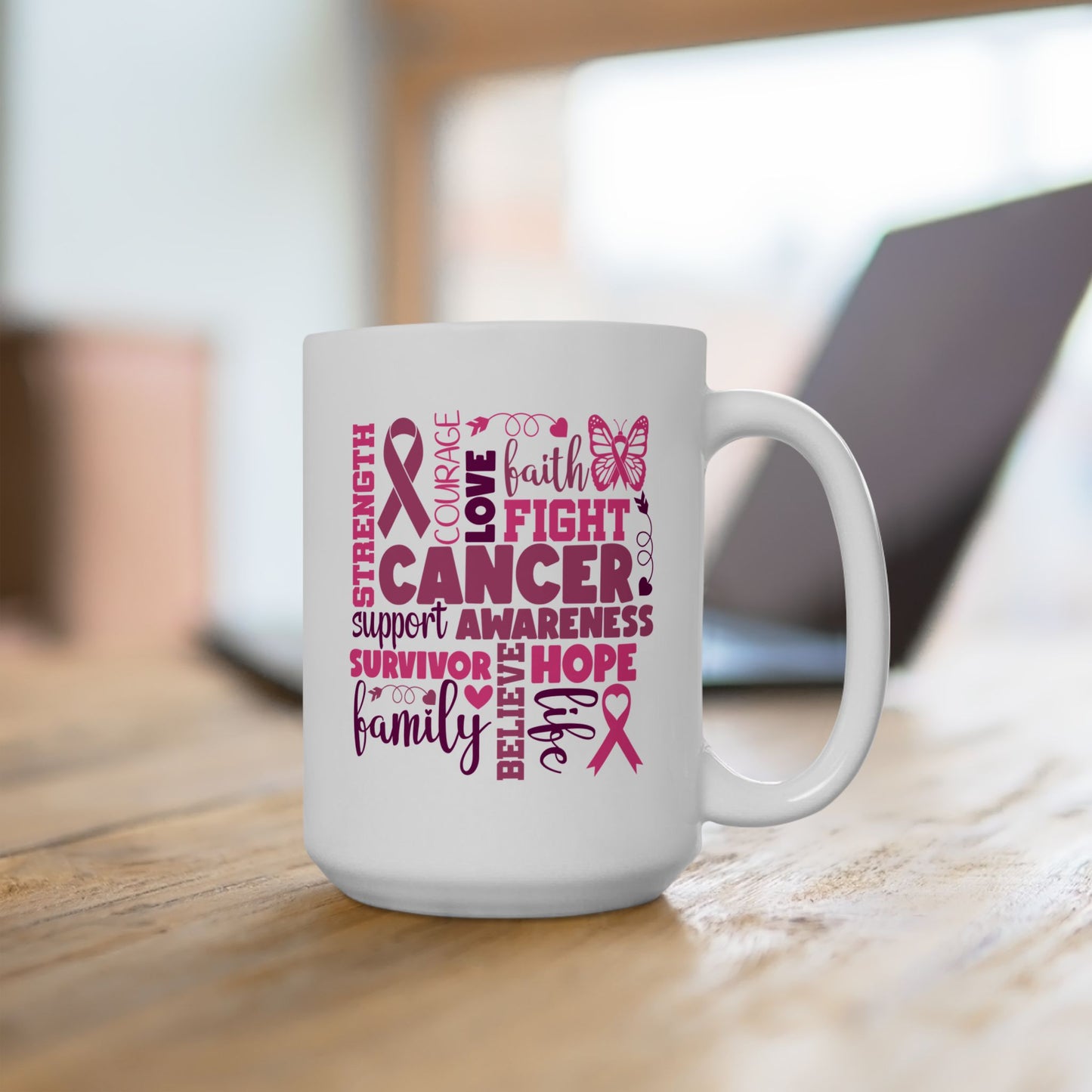 Support Mug - Cancer Awareness