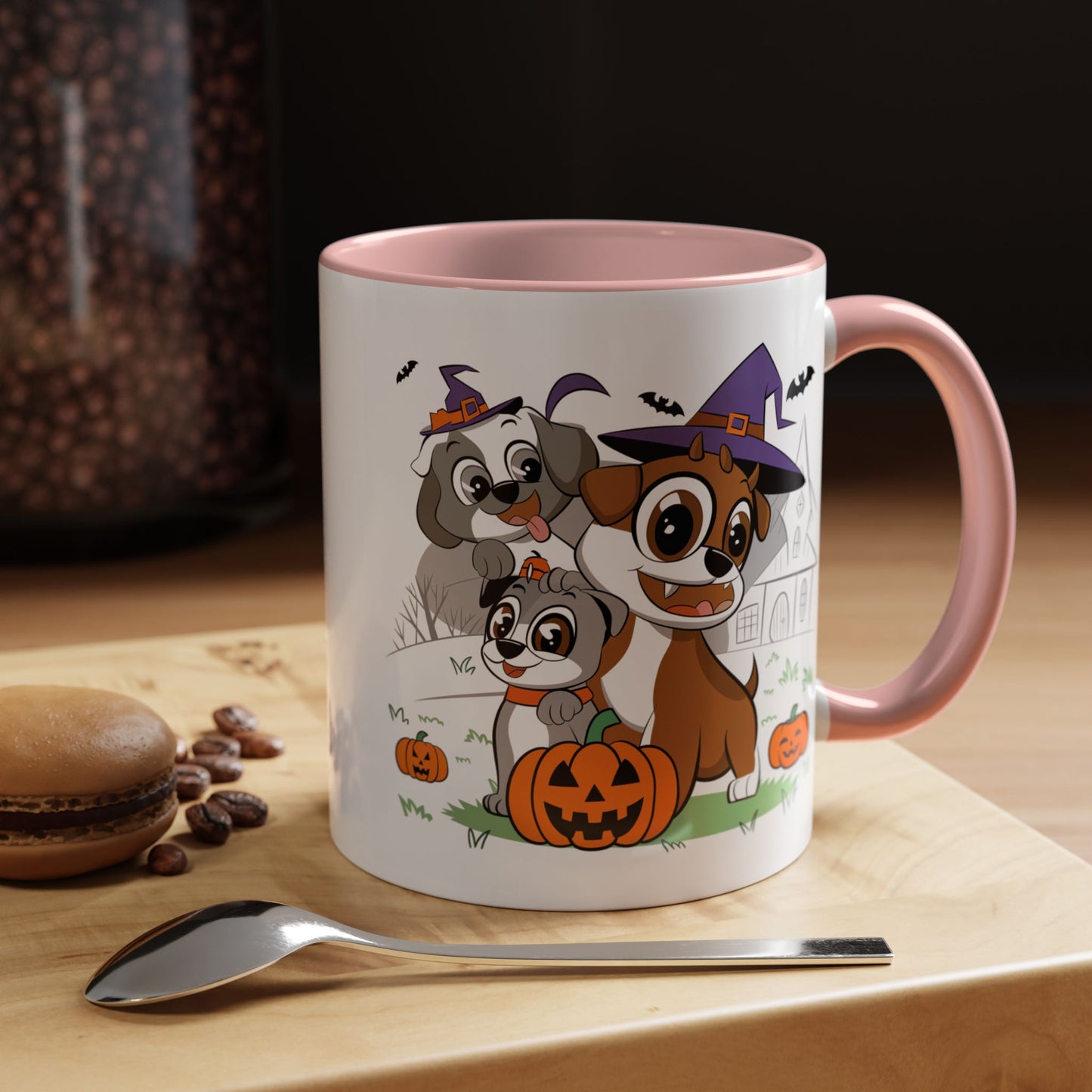 Halloween Mug - Three Puppies