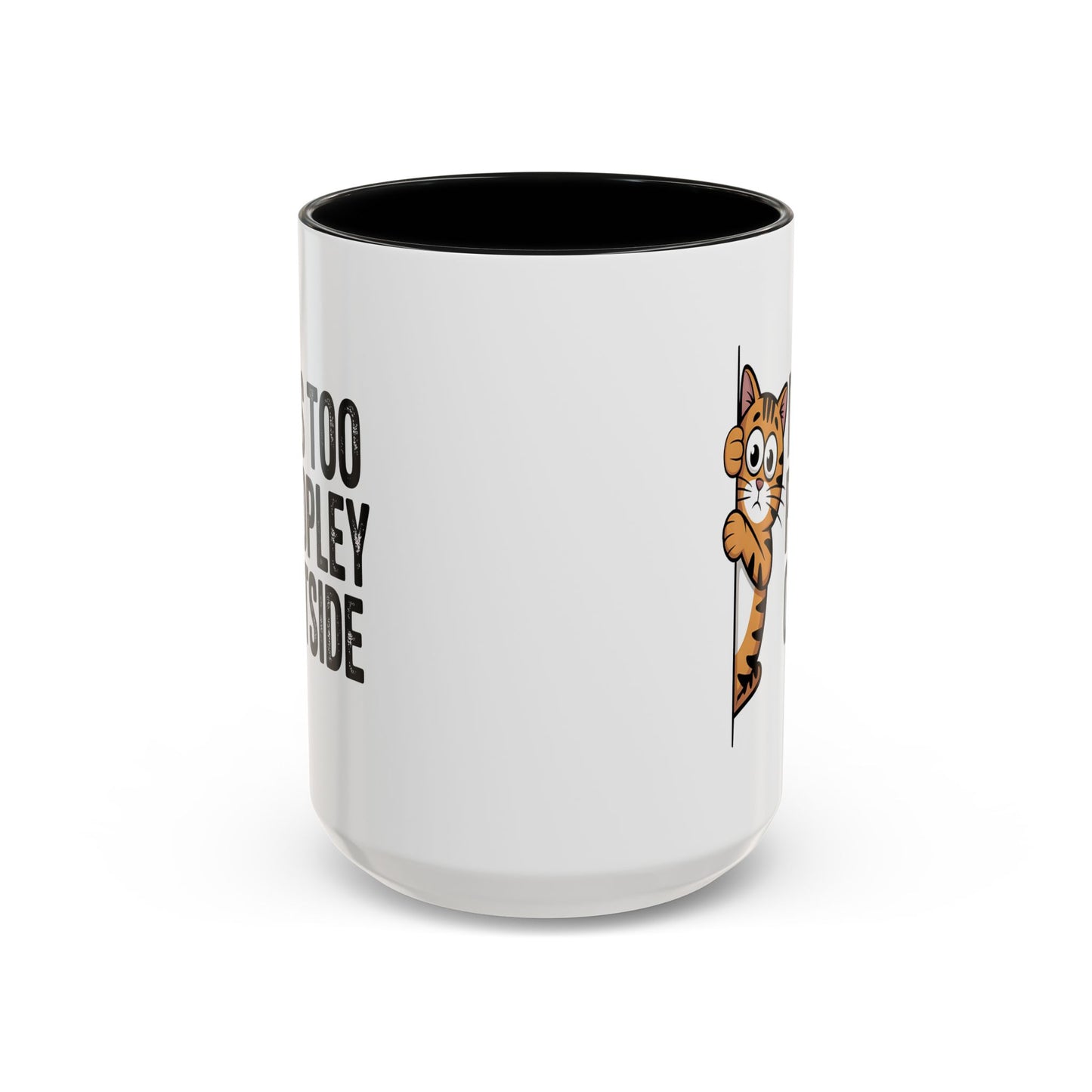 Animal Mug - It's Too Peopley Outside