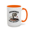 Humor Mug - Overworked and Under Caffeinated