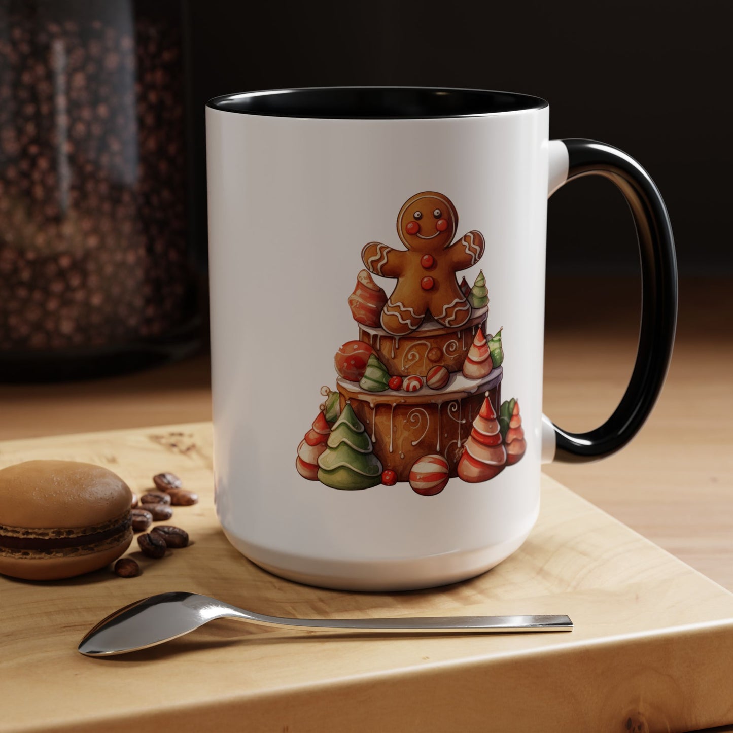 Christmas Mug - Gingerbread Man Cake