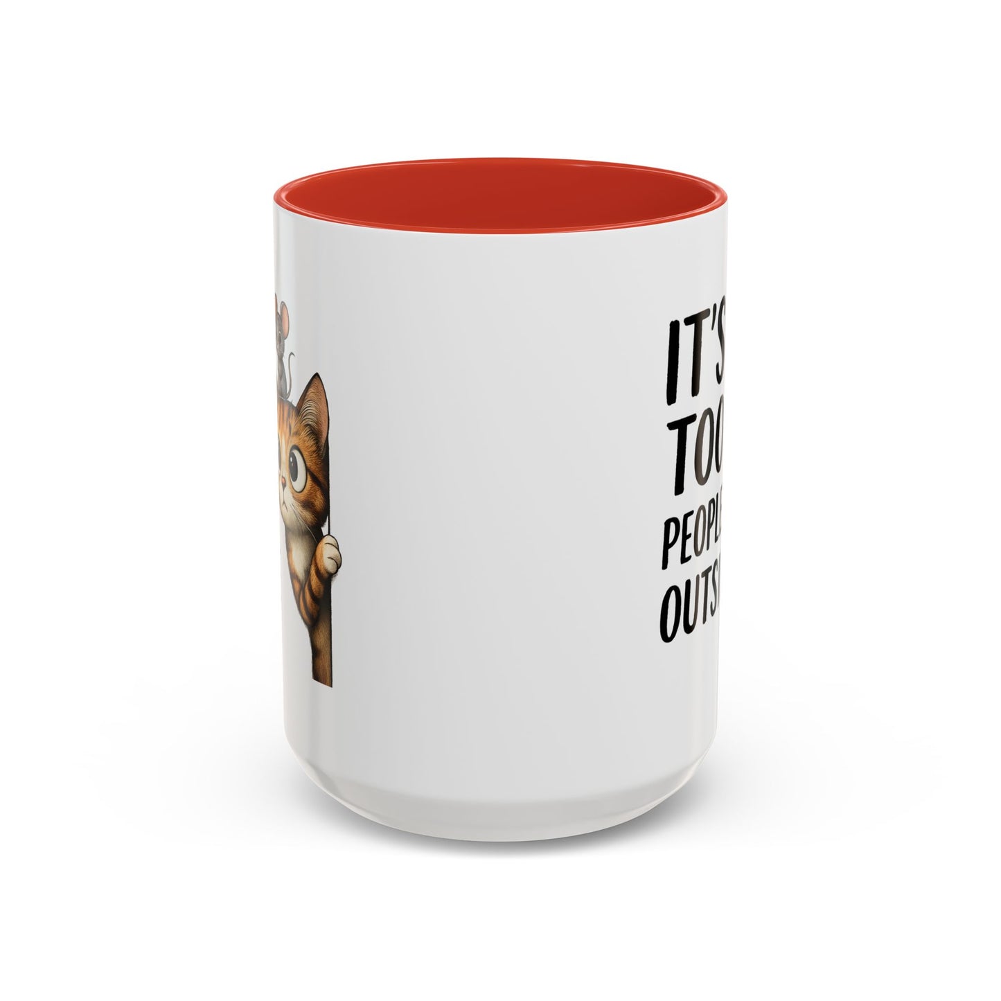Animal Mug - It's Too Peopley Outside