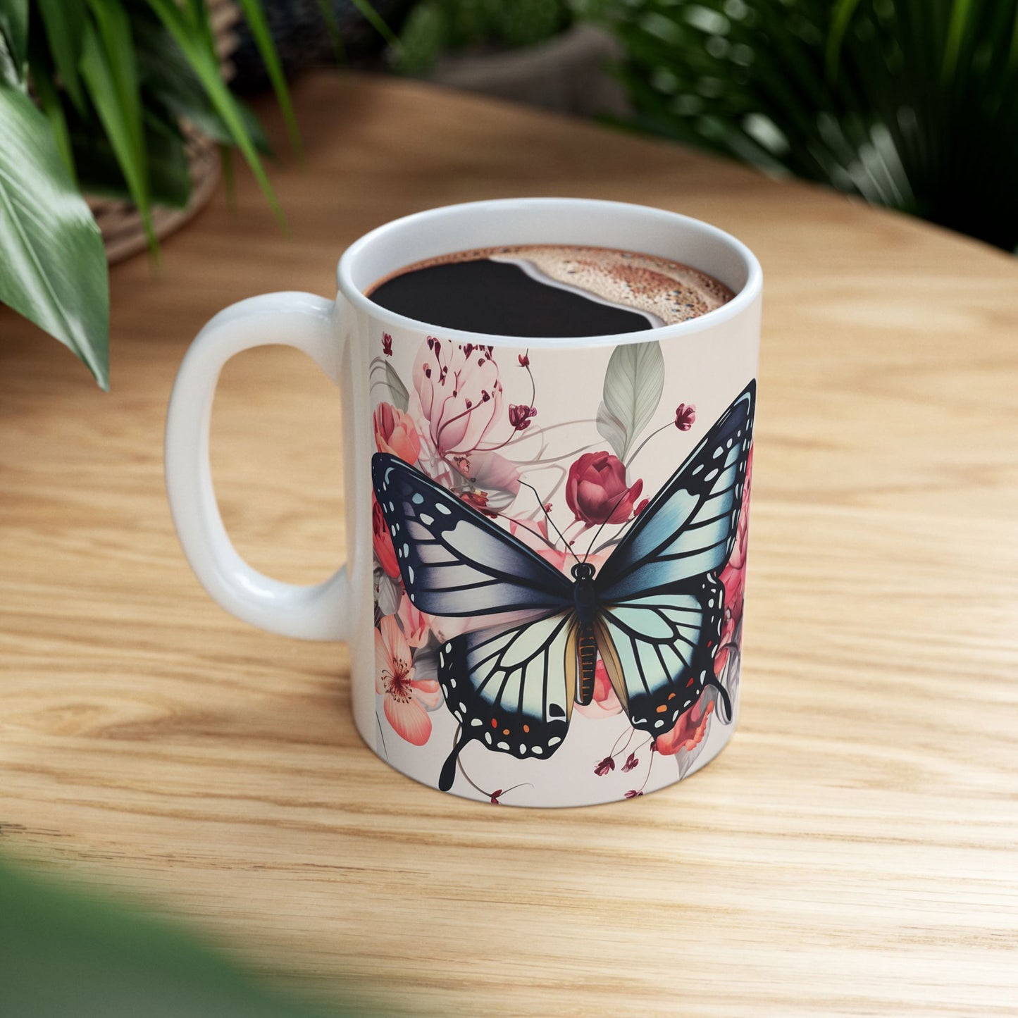 Artistic Mug - Colorful Butterfly 2