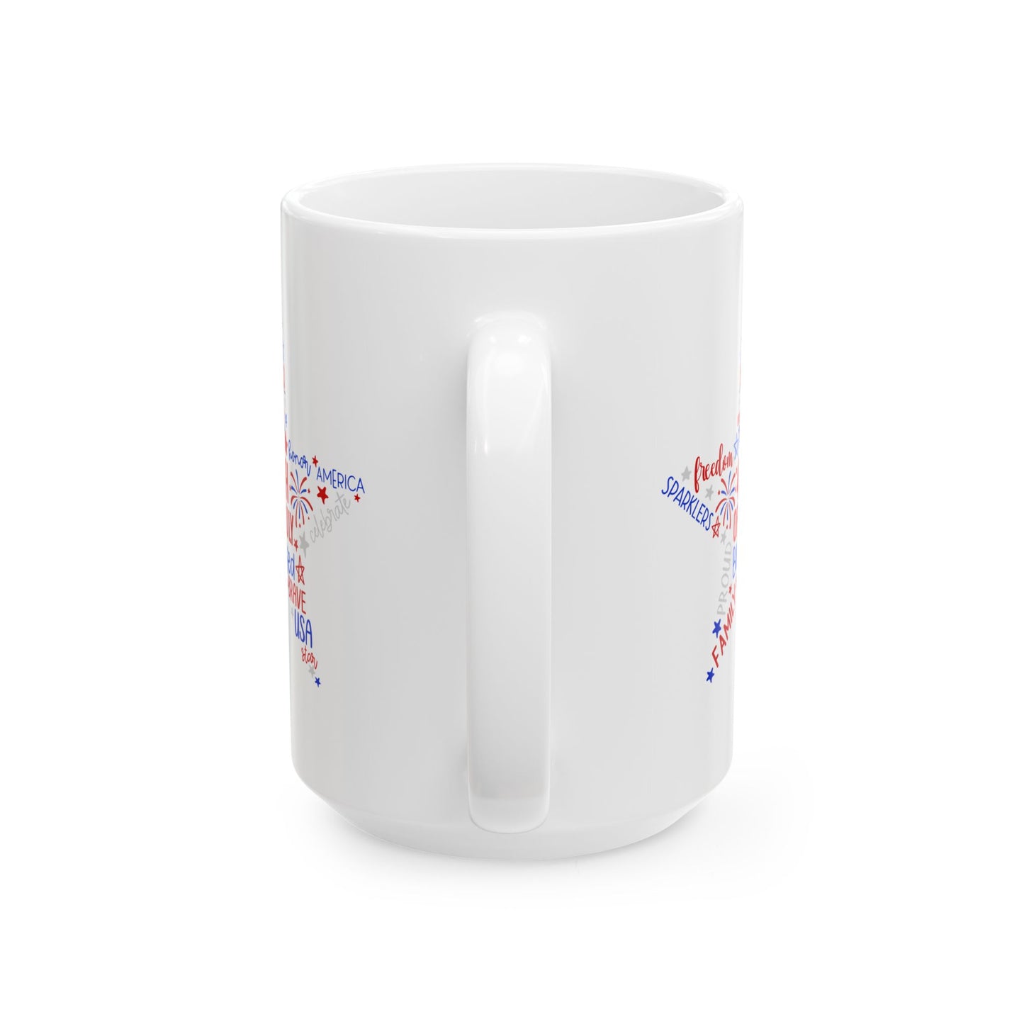 4th of July Mug - 4th of July Star Quotes