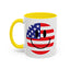 4th of July Mug - America Smiley Face