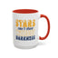Motivation Mug - Stars Can't Shine Without Darkness