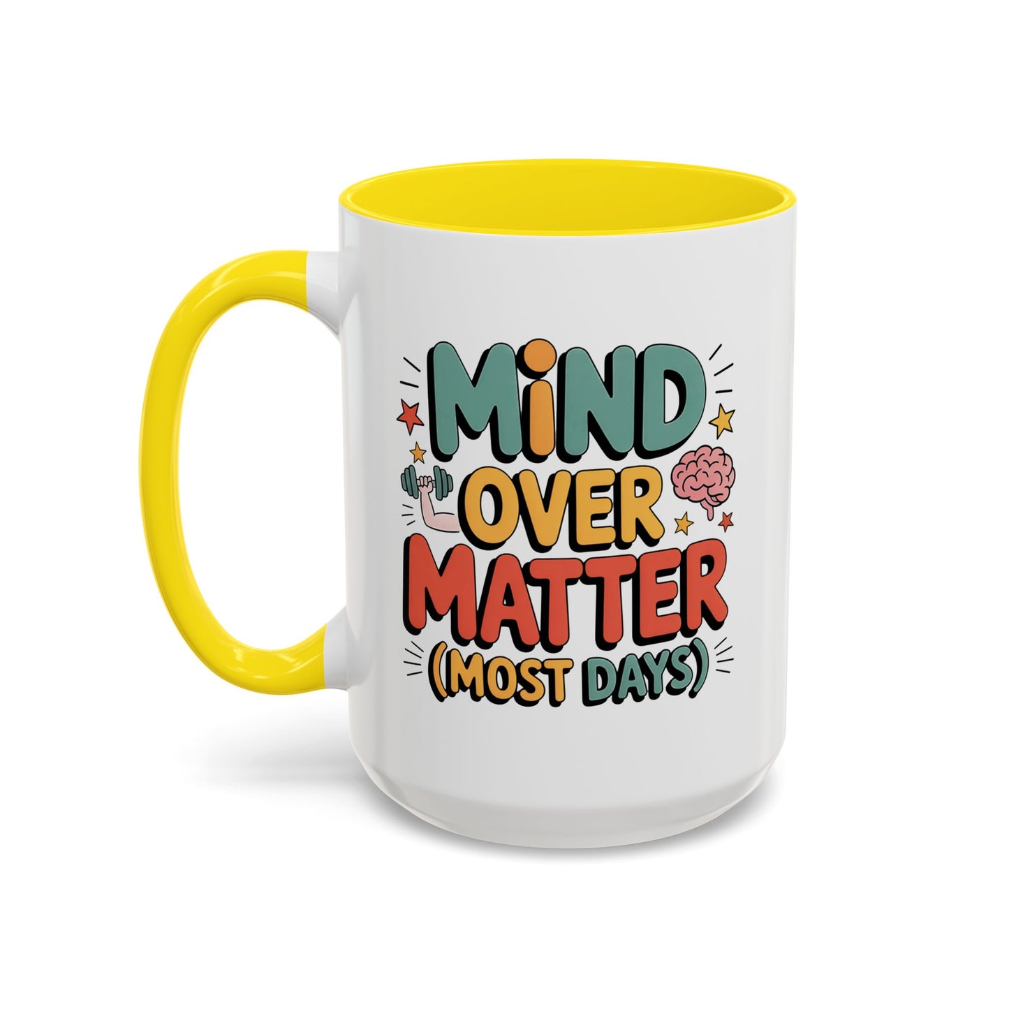 Wellness Mug - Mind Over Matter Graphic