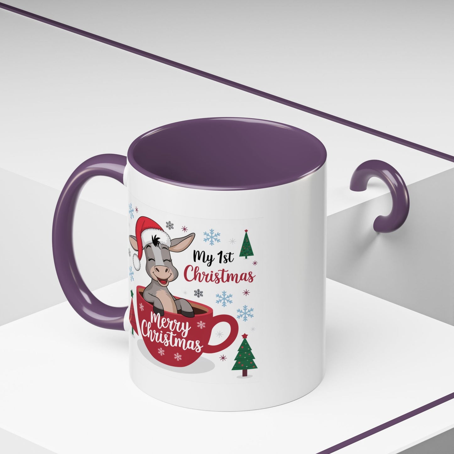 Christmas Mug - My First Christmas Donkey Cup