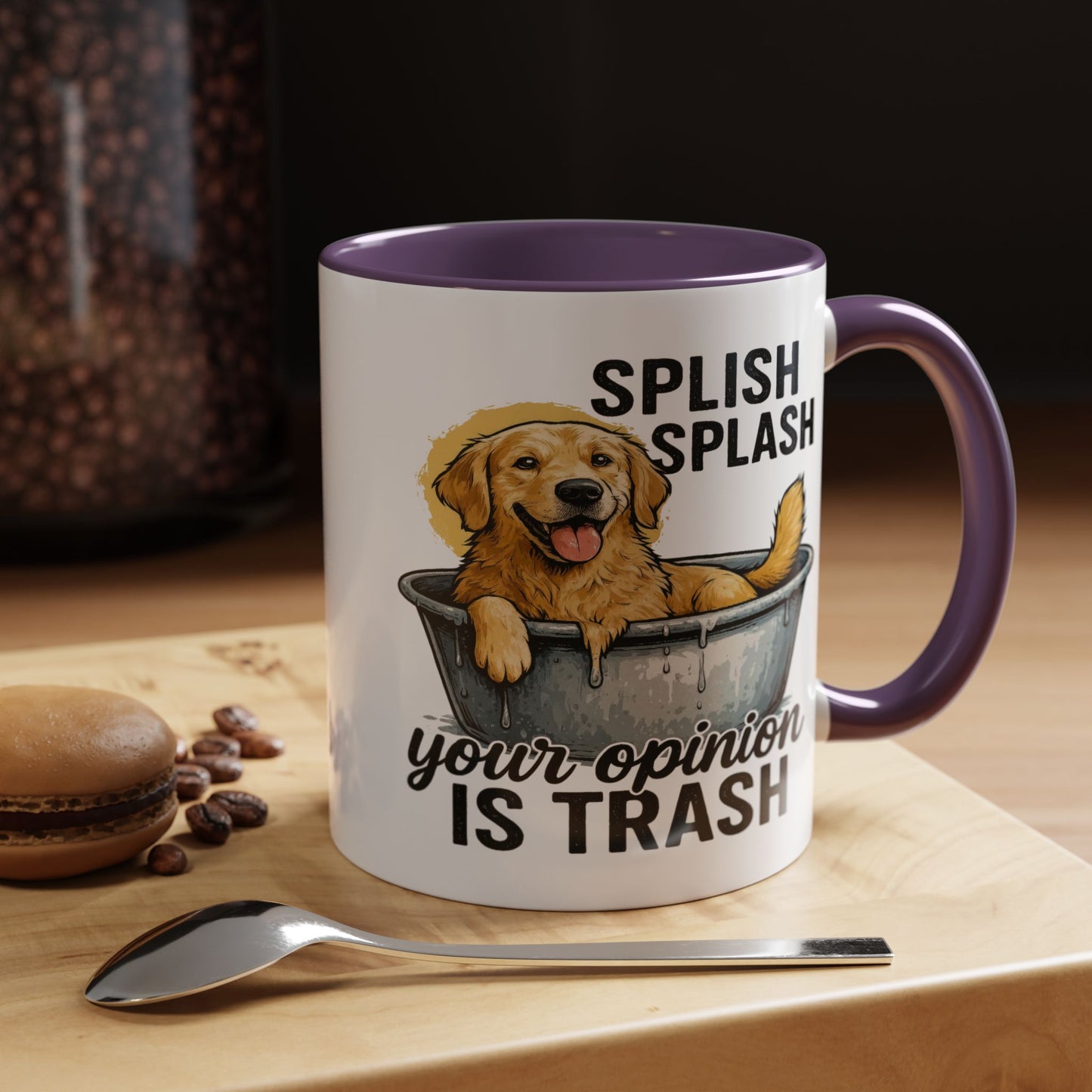 Animal Mug - Splish Splash Your Opinion Is Trash