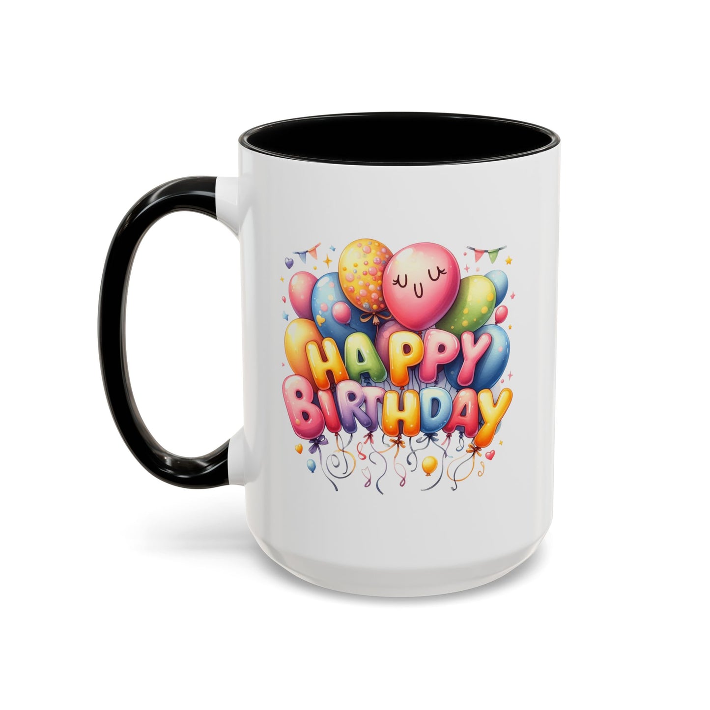 Birthday Mug - Happy Birthday Cute Balloon