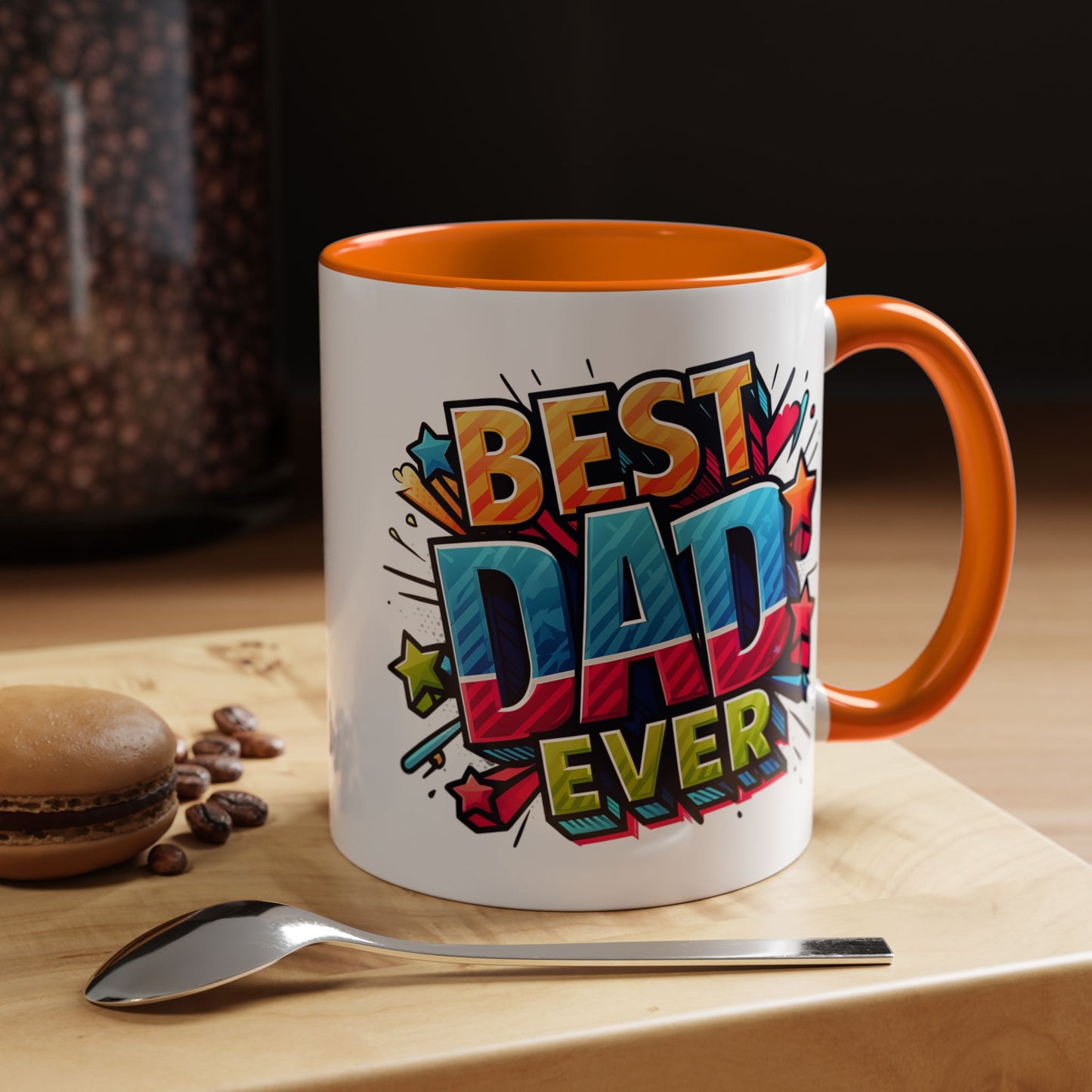 Father's Day Mug - Best Dad Ever Comic