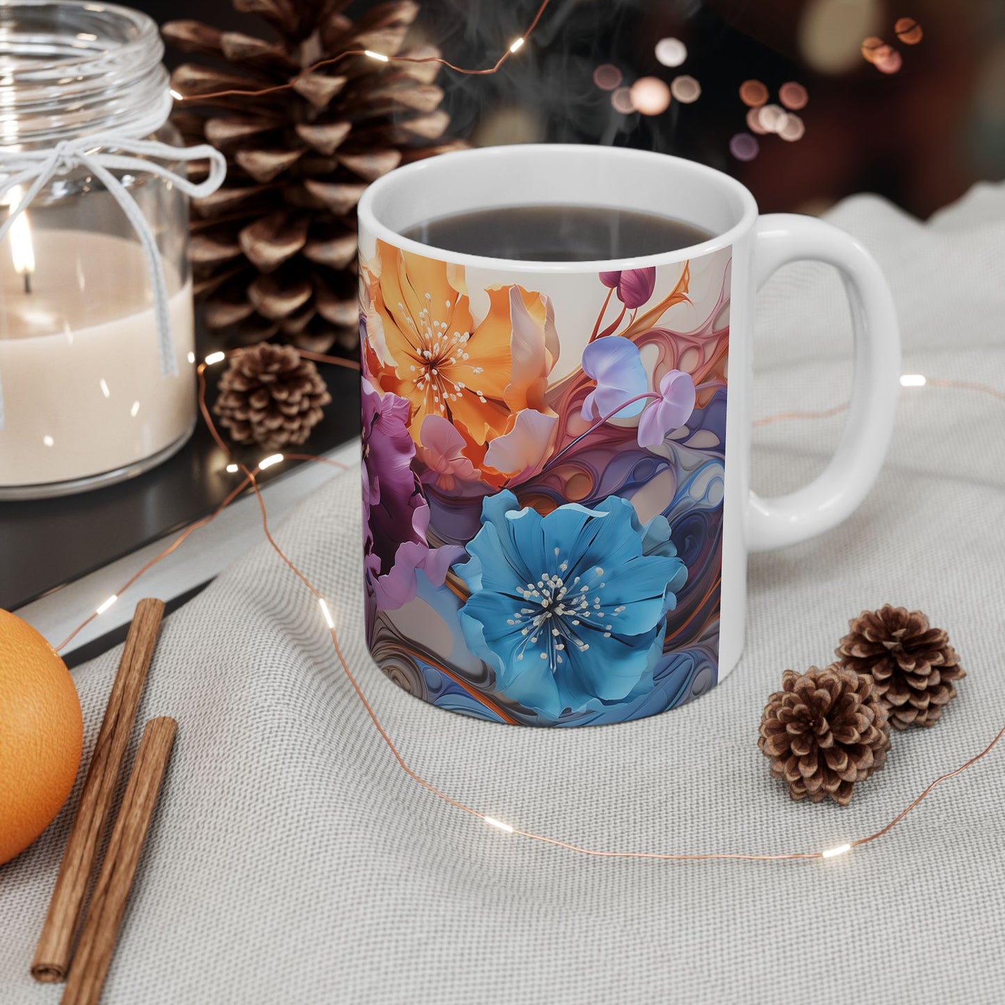 Artistic Mug - Flower Bouquet 3