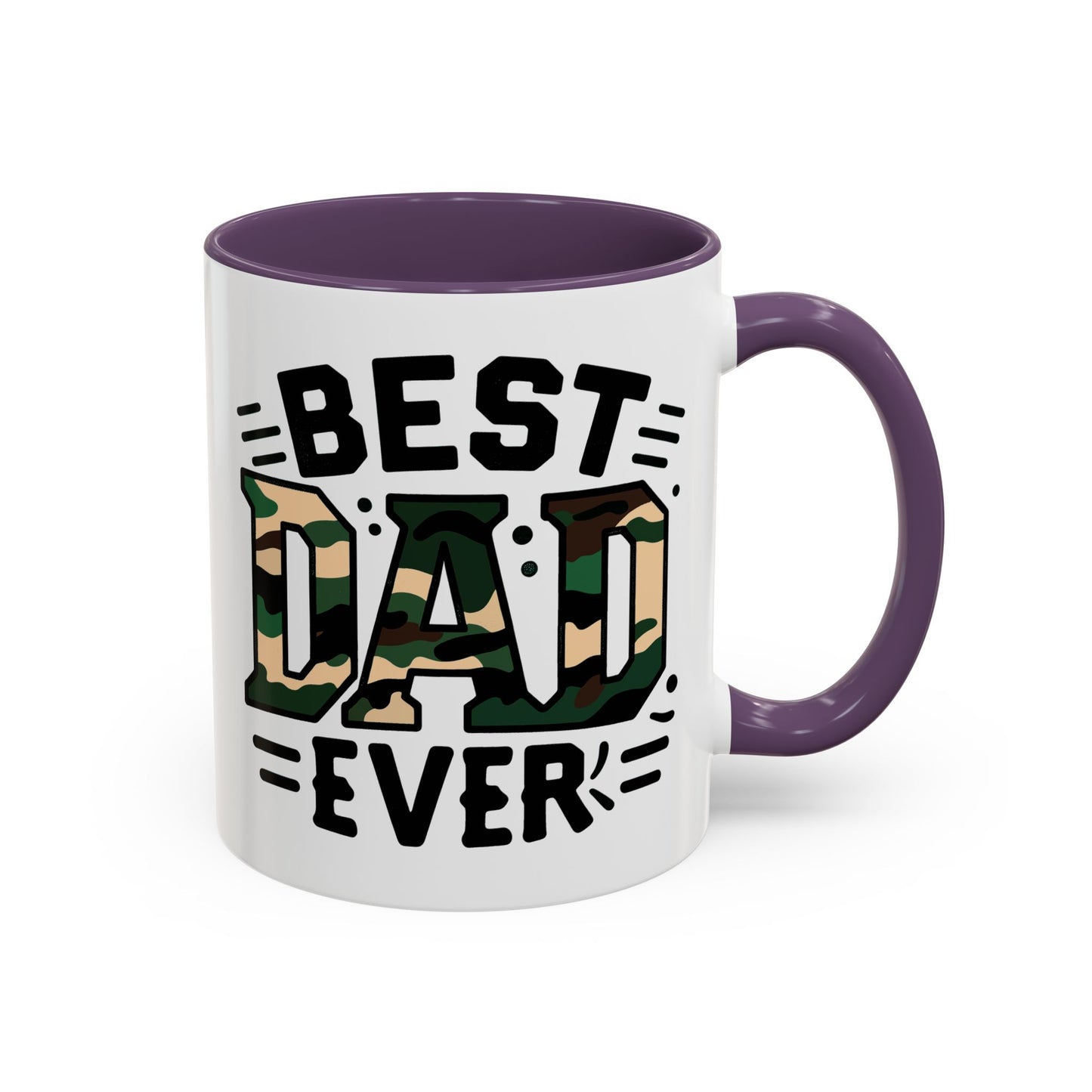 Father's Day Mug - Best Dad Ever Cammo