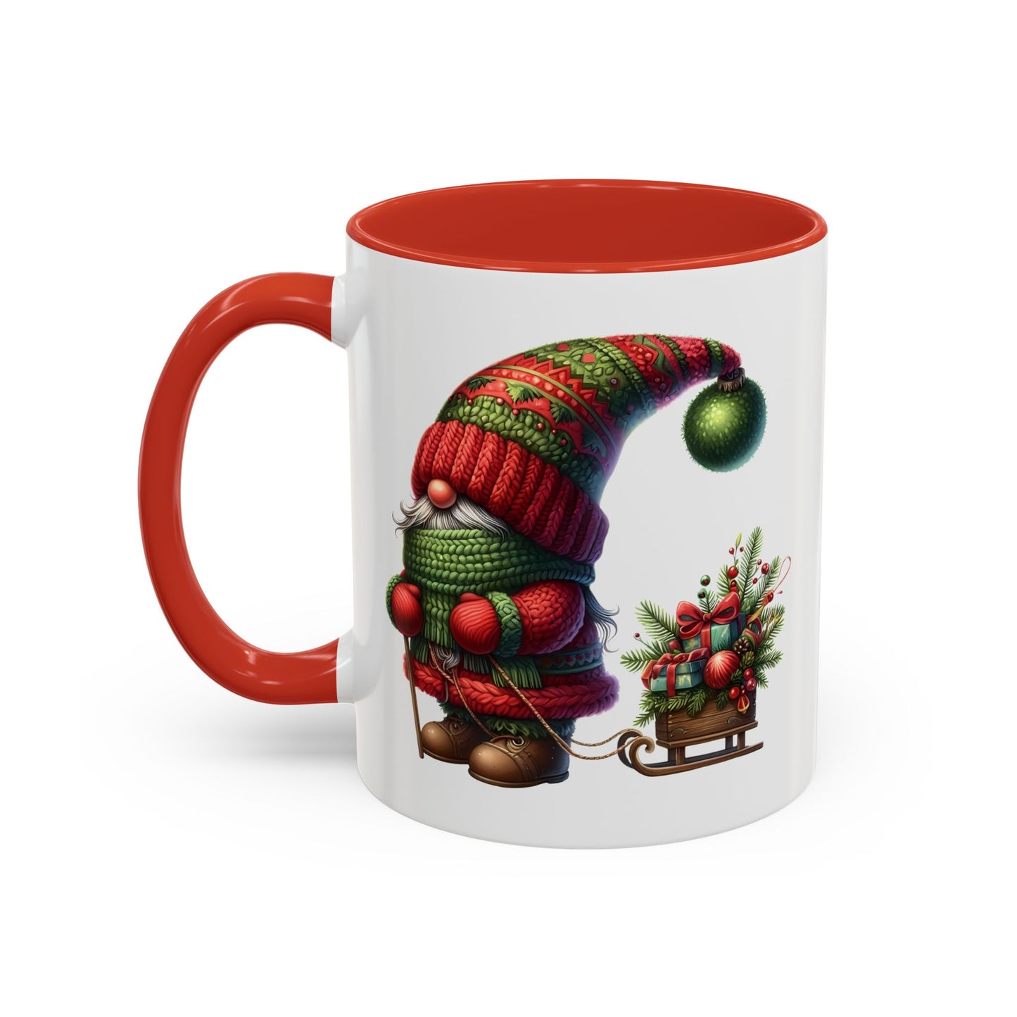 Christmas Mug - Gone with Miniature Sleigh