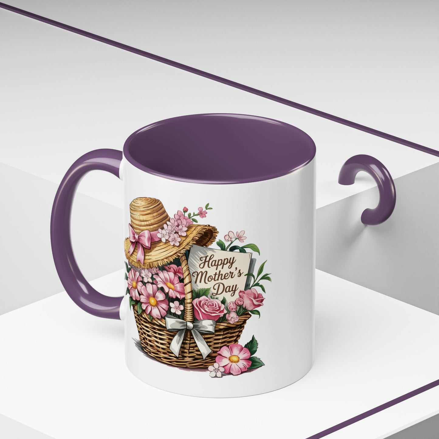Mother's Day Mug - Happy Mother's Day Bouquet